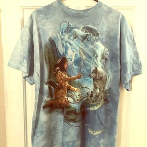 Dyed Wolf Dreamcatcher Shirt